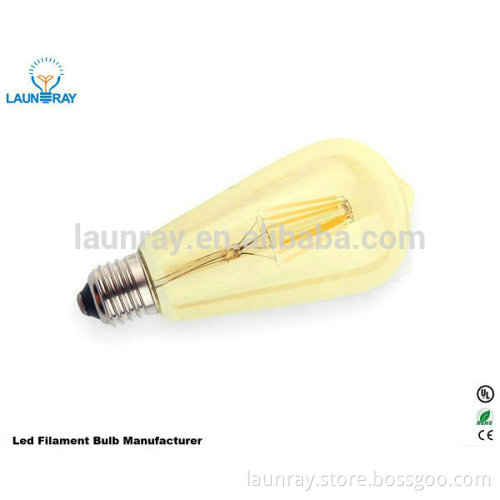 2014 New Model Hot Sale Cheap Price Good Quality ST64 LED Filament Bulb 8W With CE Approved